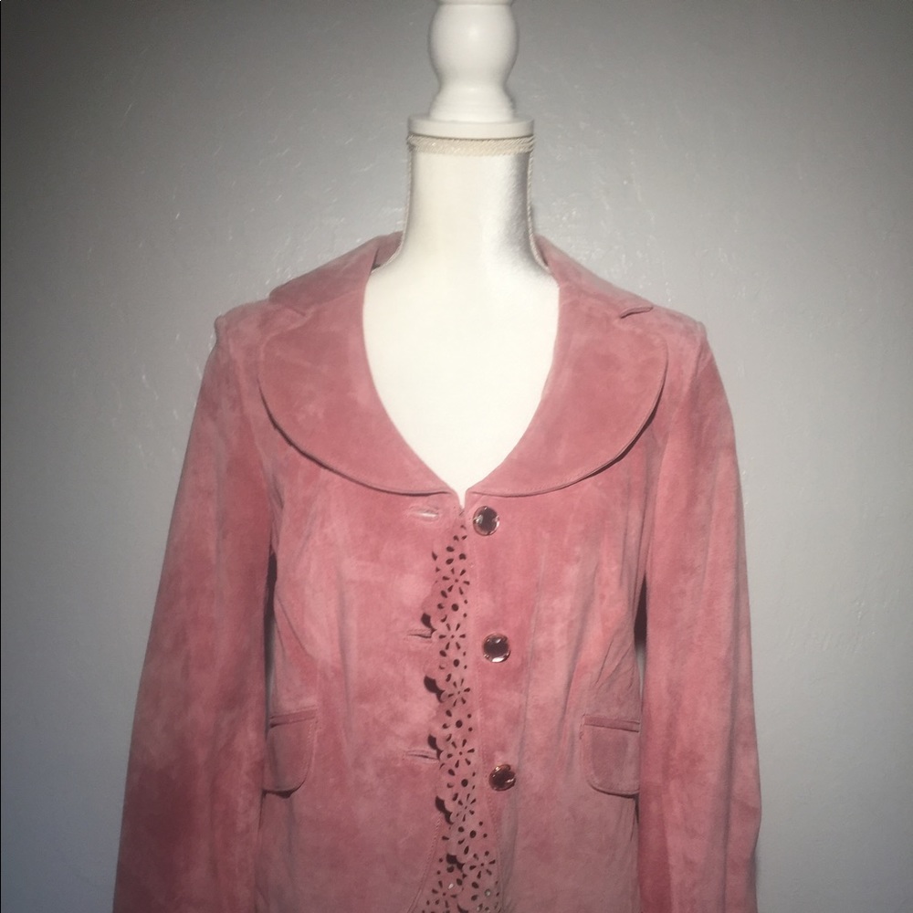 Georgiou Leather suede Jacket.